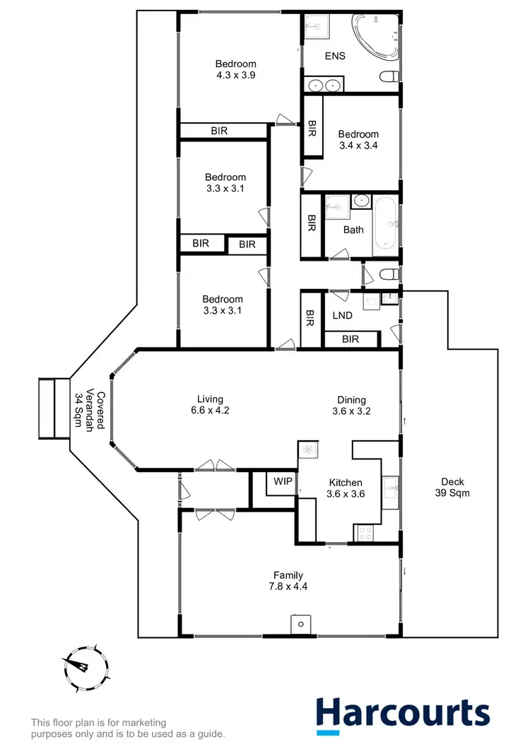 Floorplan of Homely house listing, 45 Glen Lea Road, Pontville TAS 7030