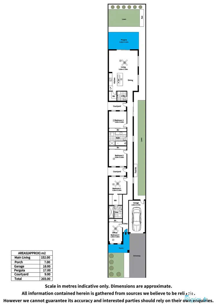 Floorplan of Homely house listing, 7c Norma Street, Mile End SA 5031