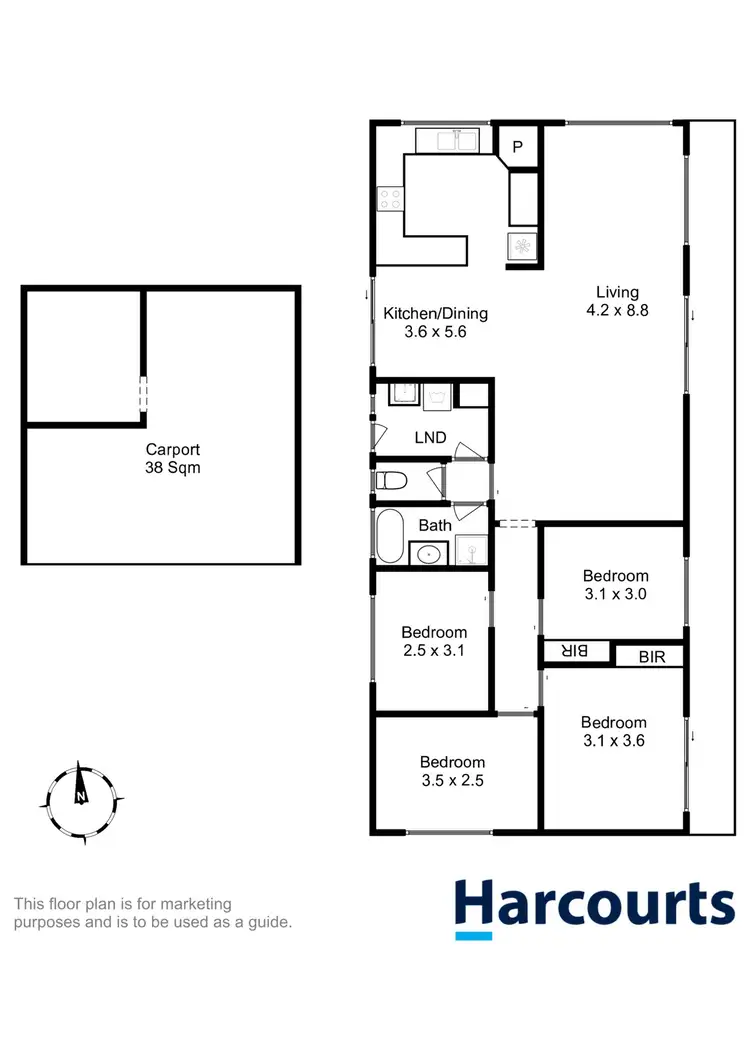 Floorplan of Homely house listing, 19 Gangells Lane, Bagdad TAS 7030