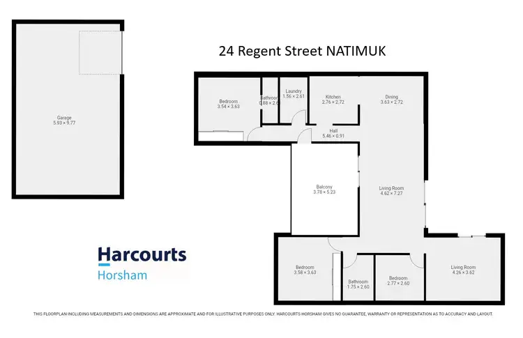 Floorplan of Homely house listing, 24 Regent Street, Natimuk VIC 3409