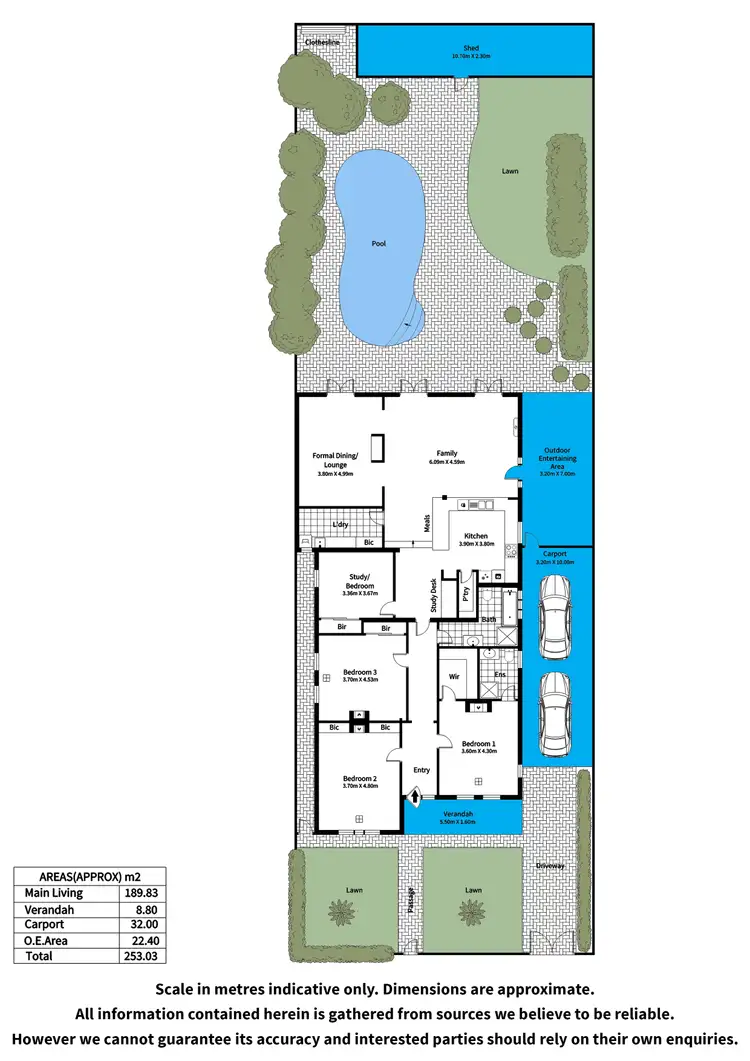 Floorplan of Homely house listing, 46 Swaine Ave, Rose Park SA 5067