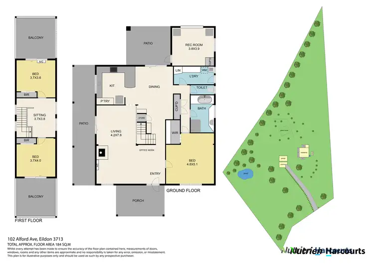 Floorplan of Homely rural property listing, 102 Alford Avenue, Eildon VIC 3713