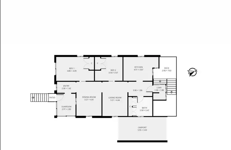 Floorplan of Homely house listing, 195 Bridge Street, North Toowoomba QLD 4350