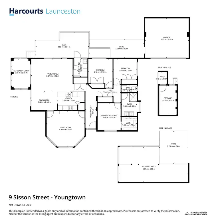 Floorplan of Homely house listing, 9 Sisson Street, Youngtown TAS 7249