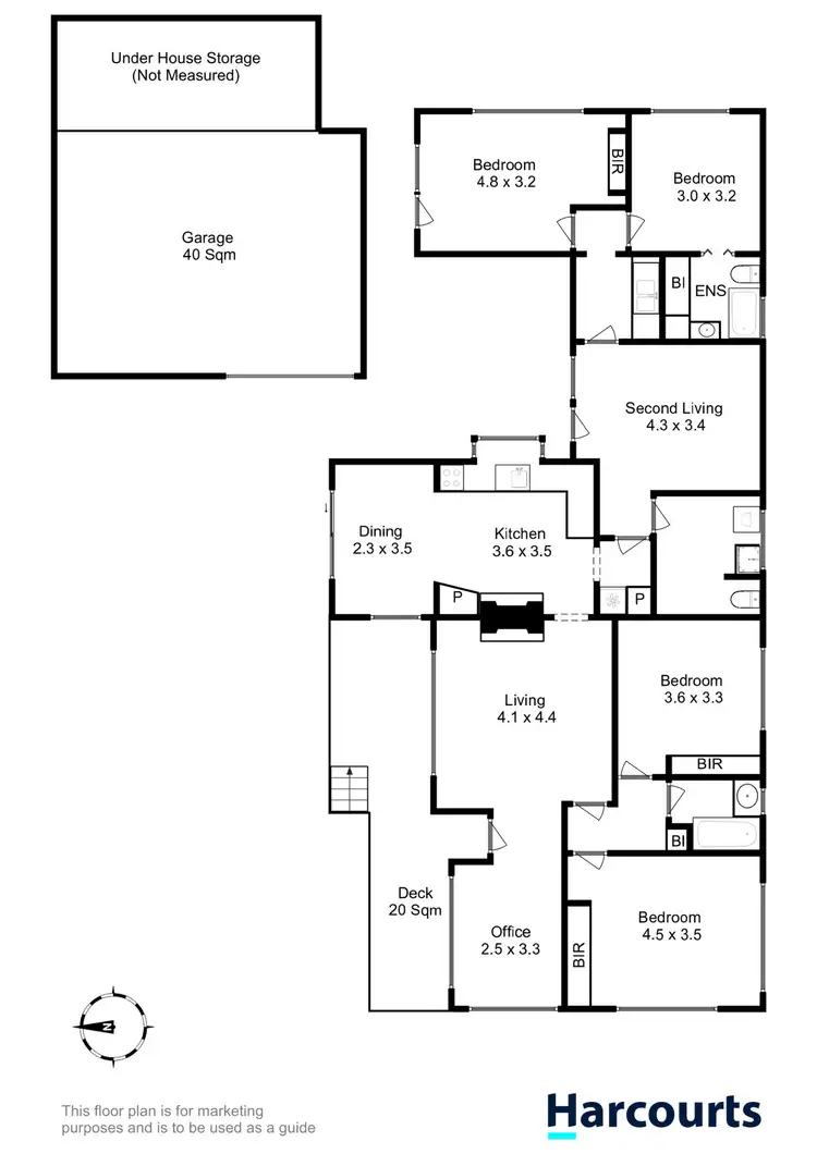 Floorplan of Homely house listing, 210 Tranmere Road, Tranmere TAS 7018