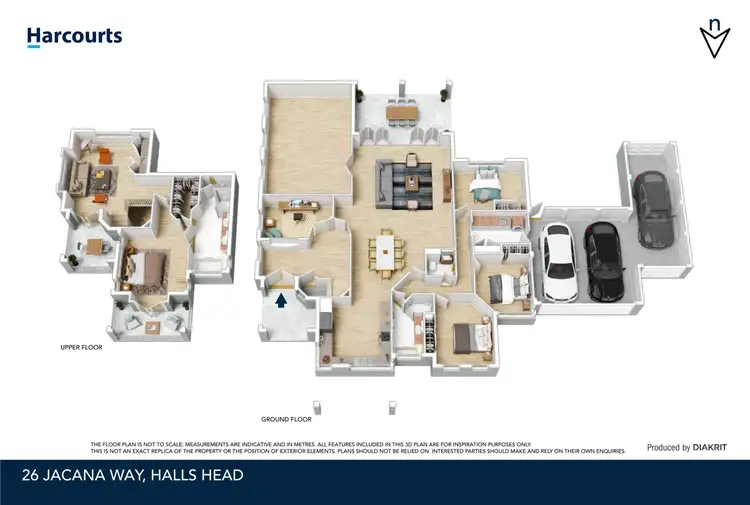 Floorplan of Homely house listing, 26 Jacana Way, Halls Head WA 6210