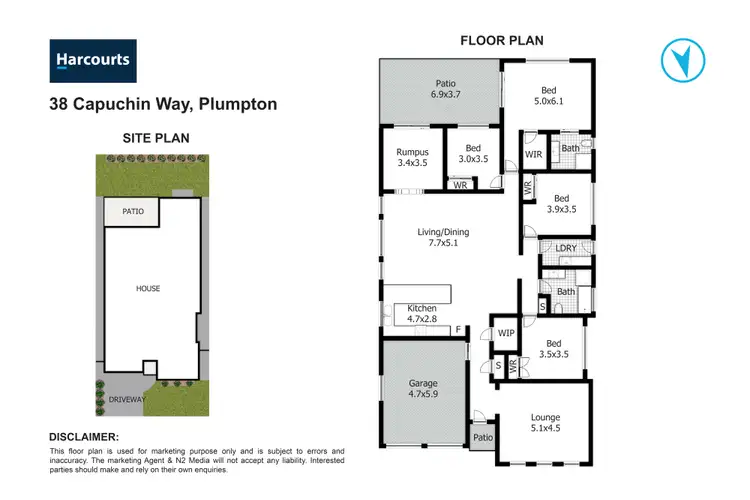 Floorplan of Homely house listing, 38 Capuchin Way, Plumpton NSW 2761