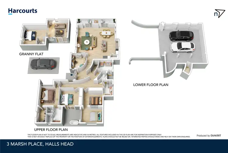 Floorplan of Homely house listing, 3 Marsh Place, Halls Head WA 6210
