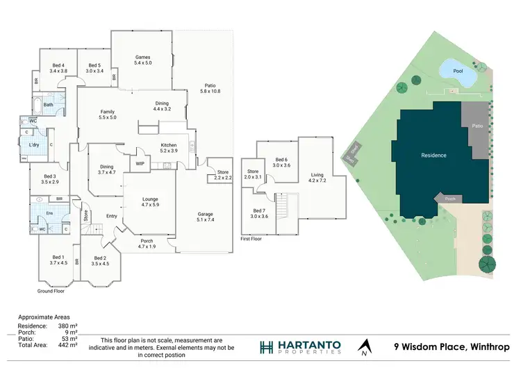 Floorplan of Homely house listing, 9 Wisdom Place, Winthrop WA 6150