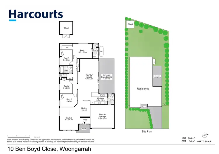 Floorplan of Homely house listing, 10 Ben Boyd Close, Woongarrah NSW 2259