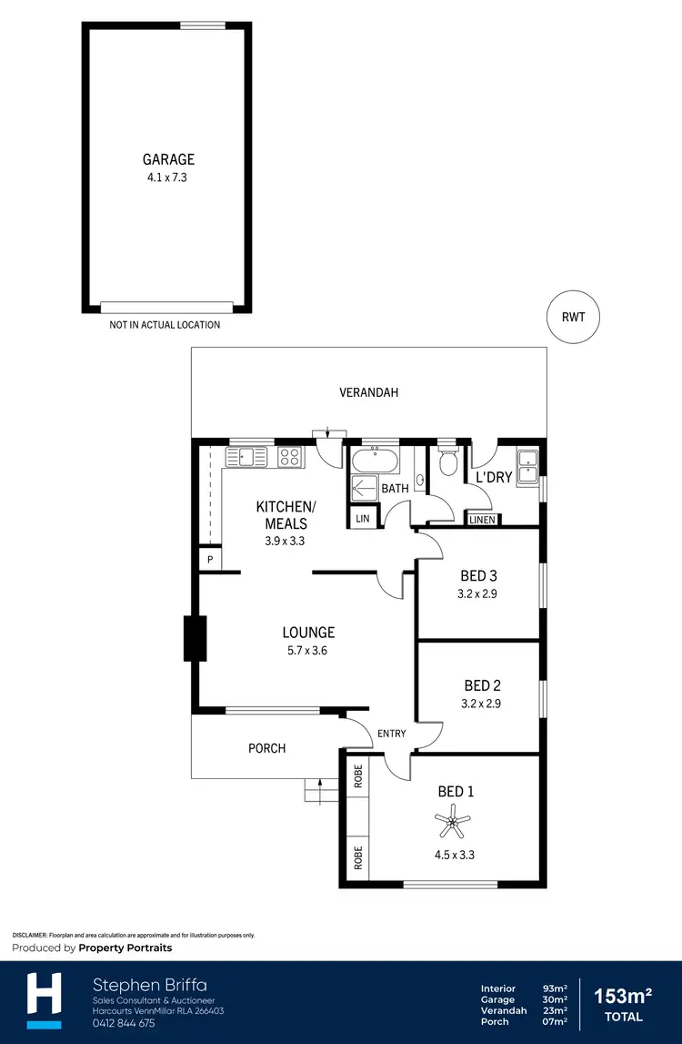 Floorplan of Homely house listing, 4 Blanche Avenue, Magill SA 5072
