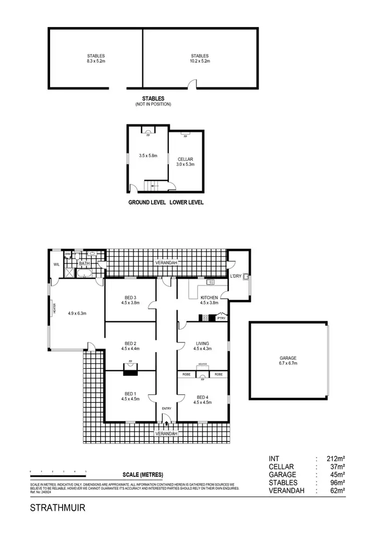 Floorplan of Homely rural property listing, 160 Bald Hill Road, Carisbrook VIC 3464