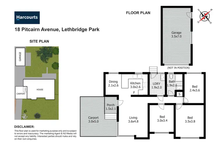 Floorplan of Homely house listing, 18 Pitcairn Avenue, Lethbridge Park NSW 2770