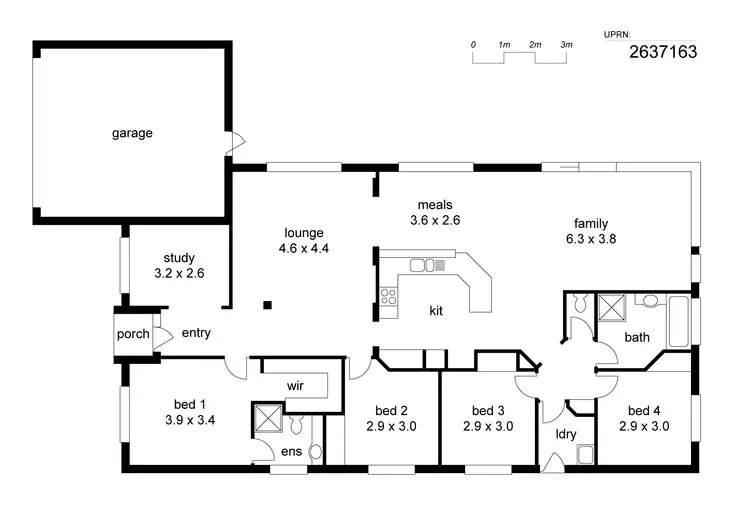 Floorplan of Homely house listing, Address available on request