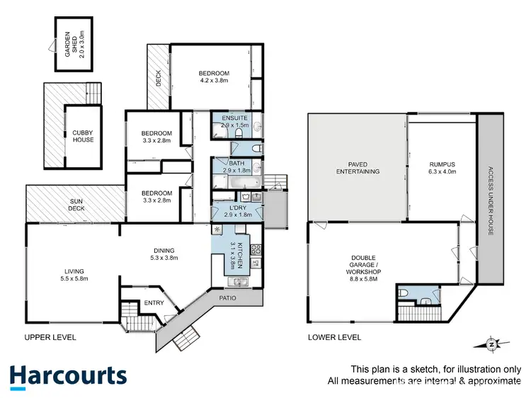 Floorplan of Homely house listing, 1 Saffron Drive, Kingston TAS 7050