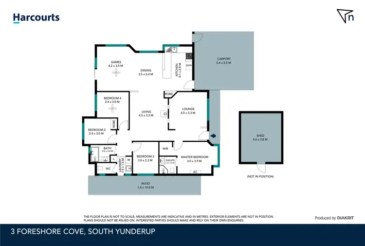 Floorplan of Homely house listing, 3 Foreshore Cove, South Yunderup WA 6208