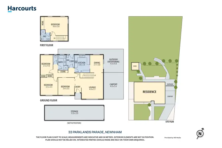 Floorplan of Homely house listing, 33 Parklands Parade, Newnham TAS 7248