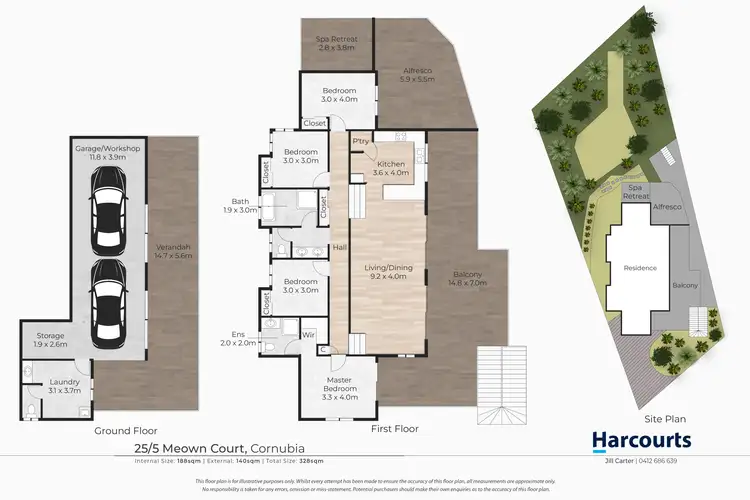 Floorplan of Homely house listing, 25/5 Meown Court, Cornubia QLD 4130