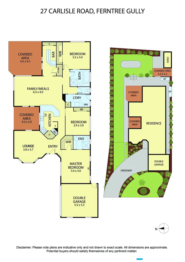Floorplan of Homely house listing, 27 Carlisle Road, Ferntree Gully VIC 3156