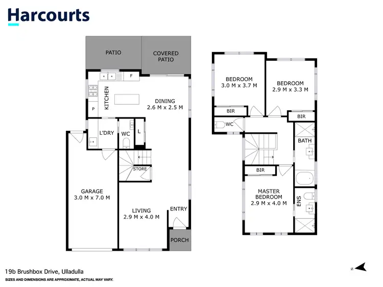 Floorplan of Homely townhouse listing, 19B Brushbox Drive, Ulladulla NSW 2539