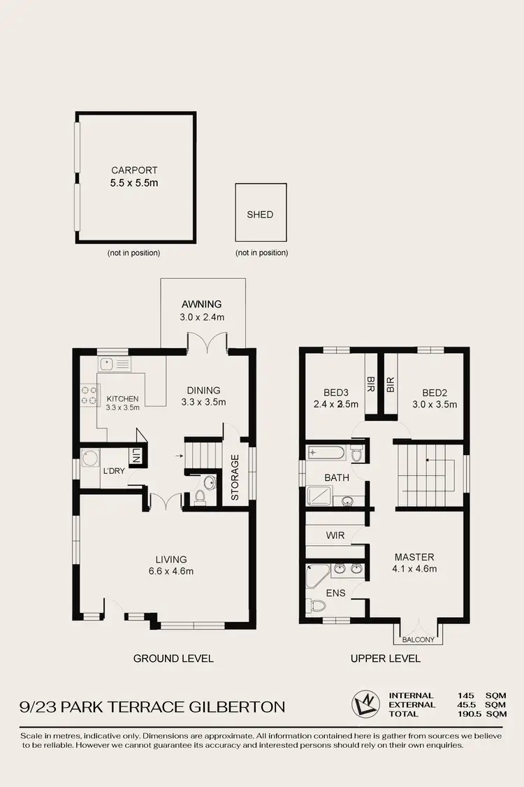 Floorplan of Homely house listing, 9/23 Park Terrace, Gilberton SA 5081
