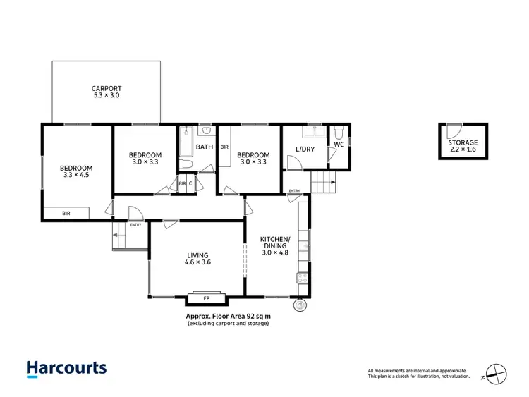 Floorplan of Homely house listing, 7 Grenville Street, Acton TAS 7320