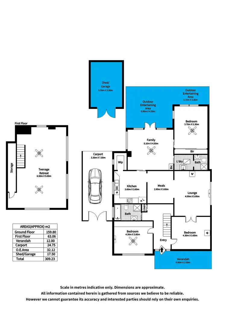 Floorplan of Homely house listing, 54 Kennaway Street, Tusmore SA 5065