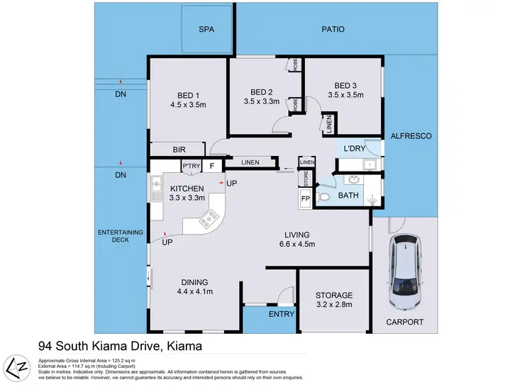 Floorplan of Homely house listing, 94 South Kiama Drive, Kiama NSW 2533