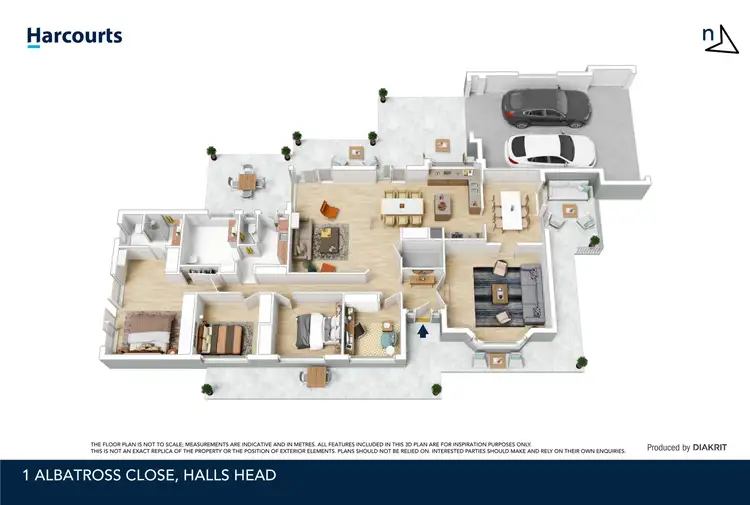 Floorplan of Homely house listing, 1 Albatross Close, Halls Head WA 6210