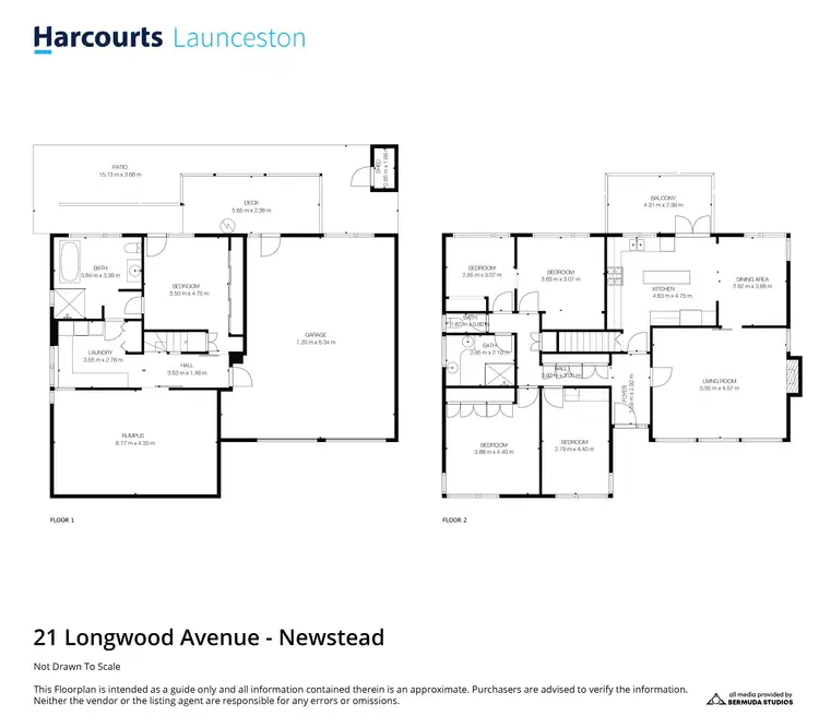Floorplan of Homely house listing, 21 Longwood Avenue, Newstead TAS 7250