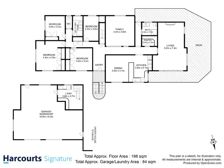 Floorplan of Homely house listing, 18 Croesus Court, Lindisfarne TAS 7015