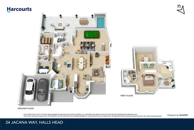 Floorplan of Homely house listing, 24 Jacana Way, Halls Head WA 6210
