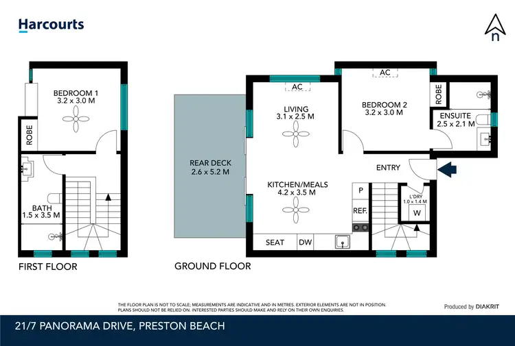 Floorplan of Homely house listing, 21/7 Panorama Drive, Preston Beach WA 6215