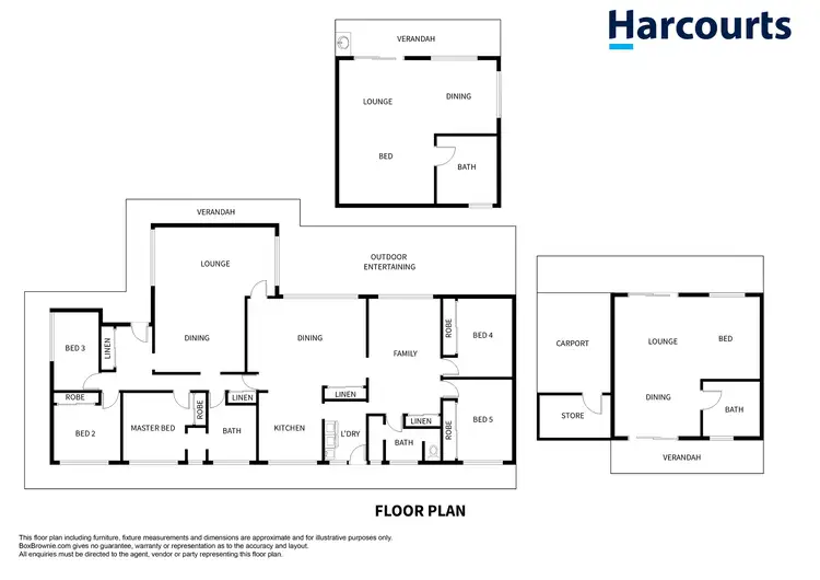 Floorplan of Homely house listing, 197 Hutchinsons Road, Quantong VIC 3401