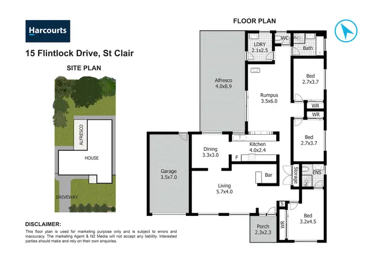 Floorplan of Homely house listing, 15 Flintlock Drive, St Clair NSW 2759