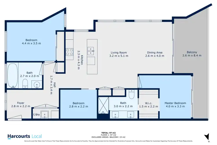 Floorplan of Homely unit listing, 131/29 Rochat Avenue, Banyo QLD 4014