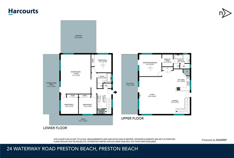 Floorplan of Homely house listing, 24 Waterway Road, Preston Beach WA 6215