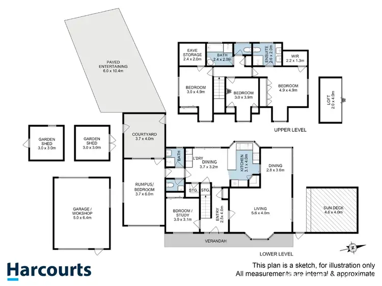 Floorplan of Homely house listing, 131 Summerleas Road, Fern Tree TAS 7054