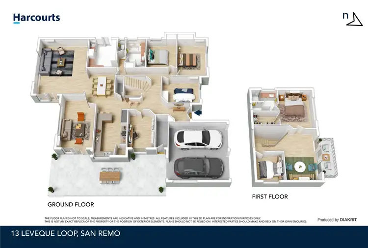 Floorplan of Homely house listing, 13 Leveque Loop, San Remo WA 6210