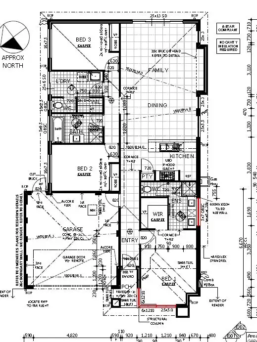 Floorplan of Homely house listing, 6 Persian Street, Eglinton WA 6034