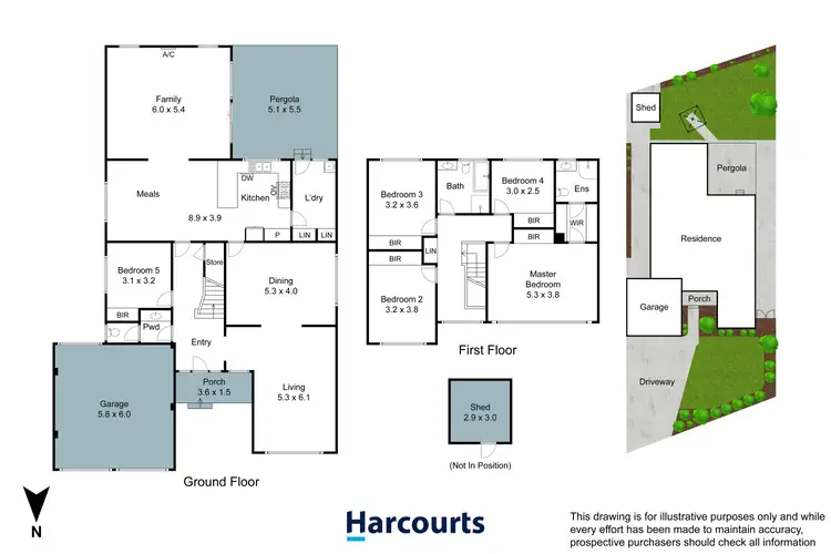Floorplan of Homely house listing, 36 Jenola Parade, Wantirna South VIC 3152