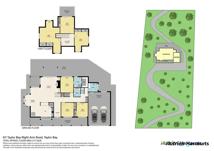 Floorplan of Homely house listing, 511 Taylor Bay Right Arm Road, Taylor Bay VIC 3713