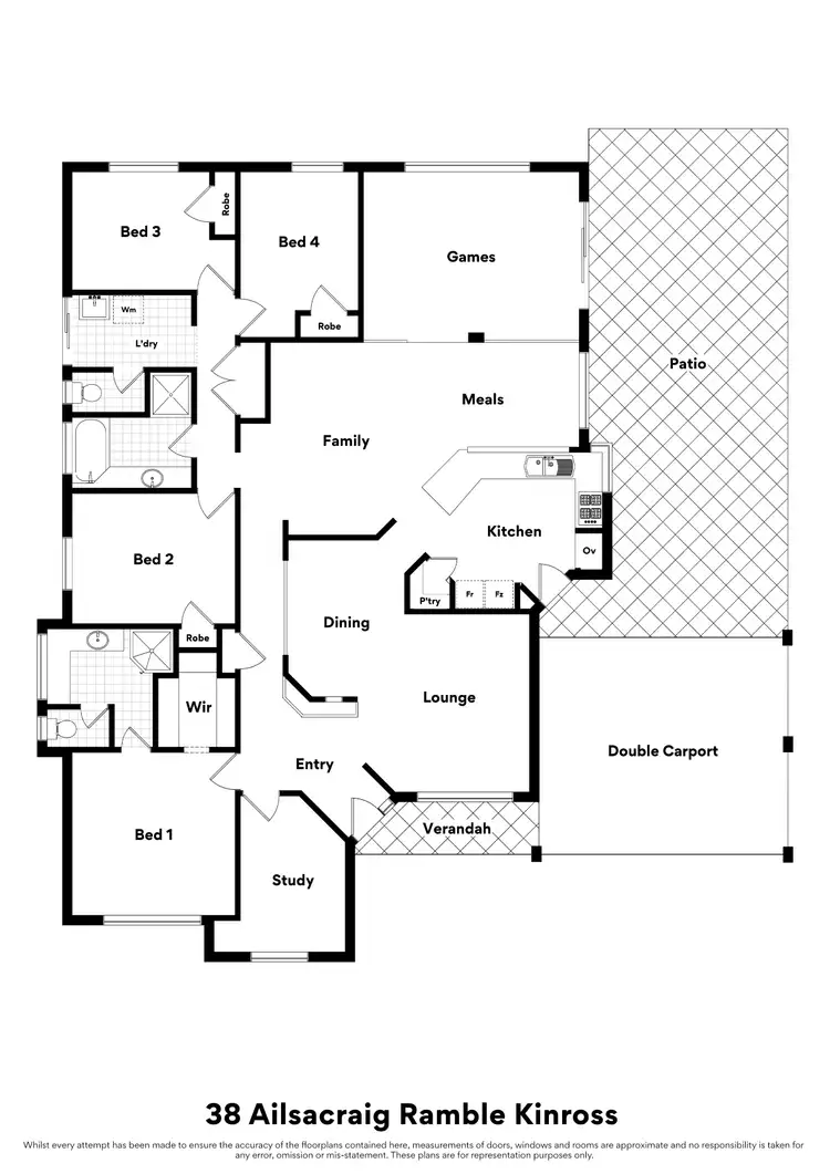 Floorplan of Homely house listing, 38 Ailsacraig Ramble, Kinross WA 6028