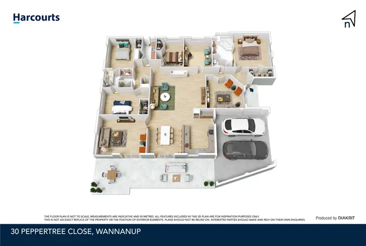 Floorplan of Homely house listing, 30 Peppertree Close, Wannanup WA 6210