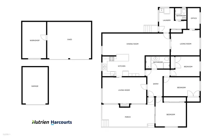 Floorplan of Homely house listing, 10 Dickinson Street, Bombala NSW 2632