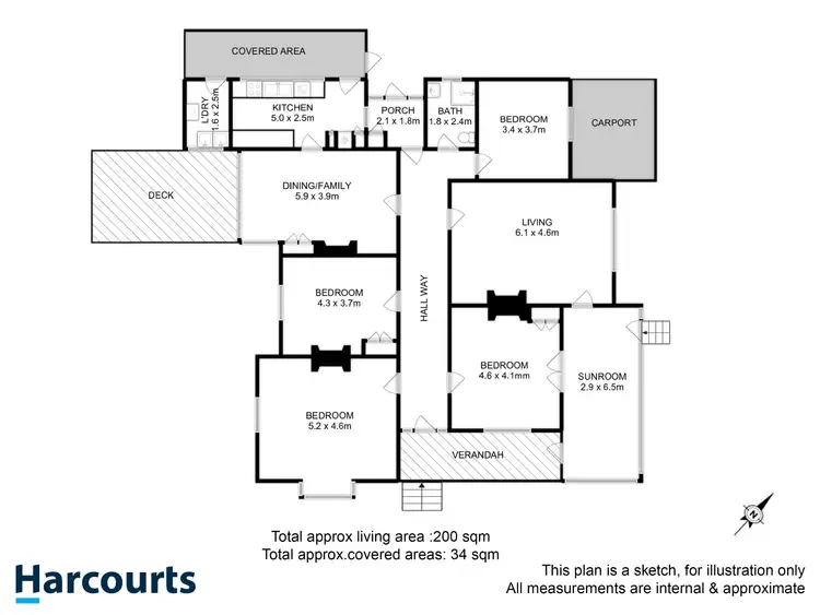 Floorplan of Homely house listing, 2800 Huon Highway, Huonville TAS 7109