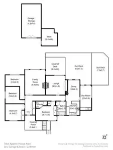 Floorplan of Homely house listing, 167 Main Street, Huonville TAS