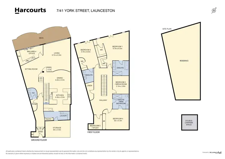 Floorplan of Homely apartment listing, 7/41 York Street, Launceston, Launceston TAS 7250