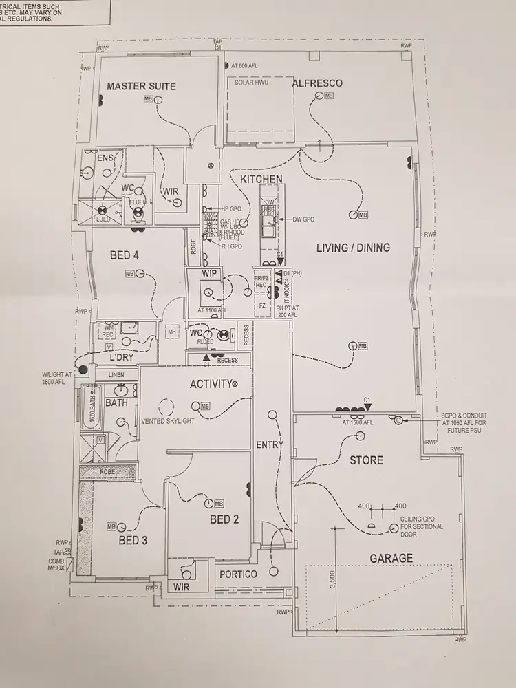 Floorplan of Homely house listing, 22 Zaffre Street, Eglinton WA 6034