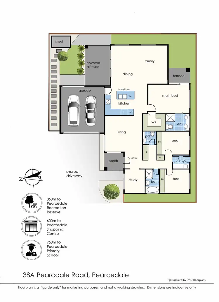 Floorplan of Homely house listing, 38A Pearcedale Road, Pearcedale VIC 3912